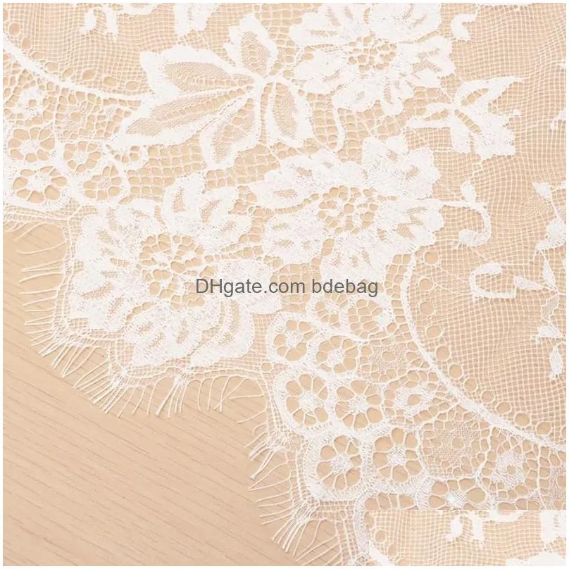 table cloth white european vintage home lace decorative textile sofa dining cover wedding party el decor 220906