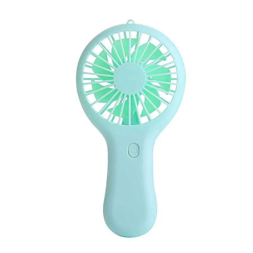 Party Favor Handheld Small Fan Cooler Portable Usb Charging Mini Silent Desk Dormitory Office Student Drop Delivery Home Garden Festiv Dhtte