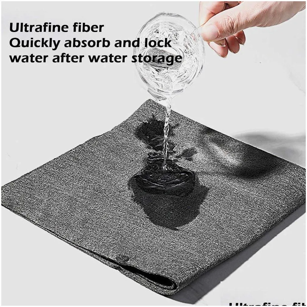 new 10/1pcs thickened magic cleaning cloth multifunction microfiber glass windows wipe rags car washing towel bathroom clean tools