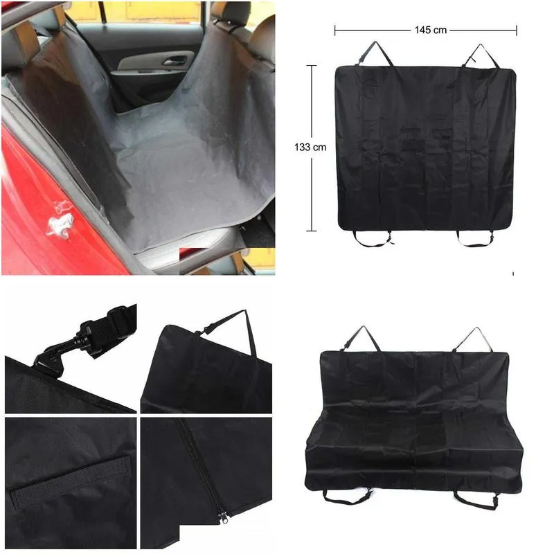 new waterproof dog car seat cover rear trunk mat for dog pet carrier travel dog seat covers for cars transport cat hammock for dogs