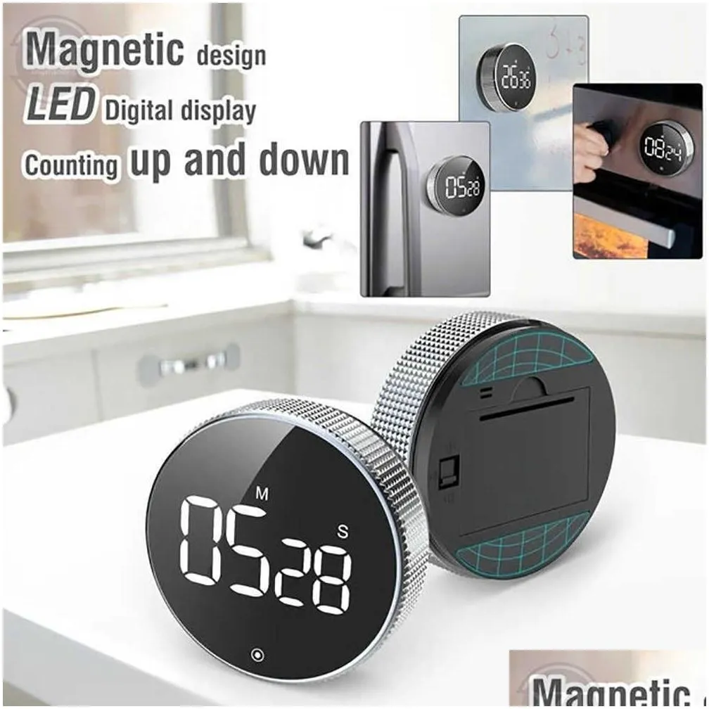 new digital timer kitchen timer manual countdown electronic alarm clock magnetic led mechanical cooking timer shower study stopwatch
