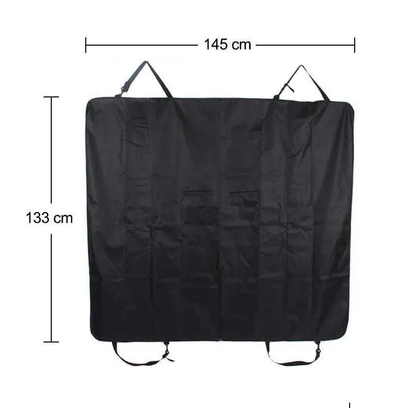 new waterproof dog car seat cover rear trunk mat for dog pet carrier travel dog seat covers for cars transport cat hammock for dogs