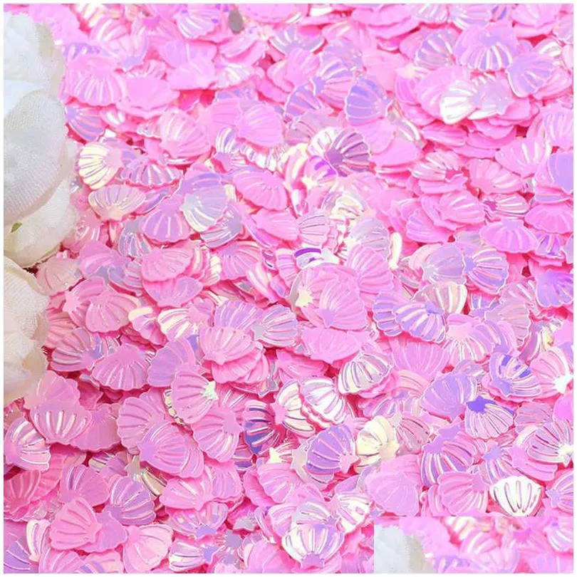 new 15g/bag mermaid party sparkle shell confetti for kids girls mermaid theme birthday party table decoration supplies diy crafts
