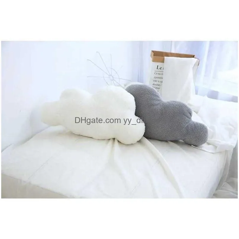 cushion/decorative clouds nordic soft cloud soft car plush nap sofa cushion creative special shape