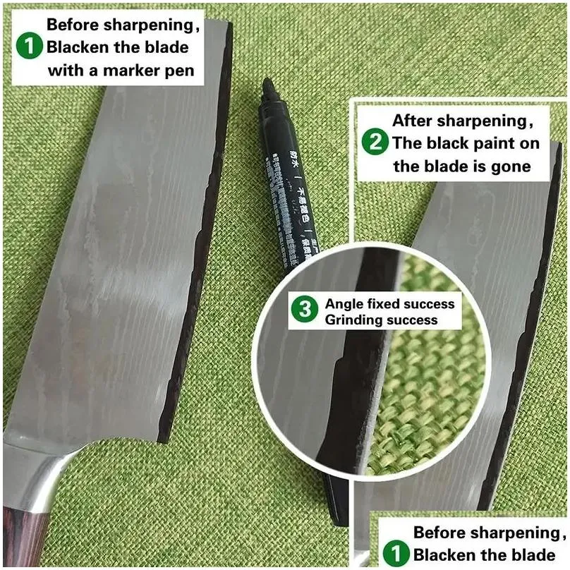new professional knife sharpener stainless steel fixed angle sharpener diamond stone whetstone kitchen tools sharpen machine knives