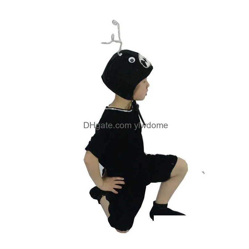 Dancewear Childrens Drama Cute Little Animal Black Bear Ant Bacteria Show Costume Drop Delivery Baby, Kids Maternity Baby Clothing Cos Dhcty