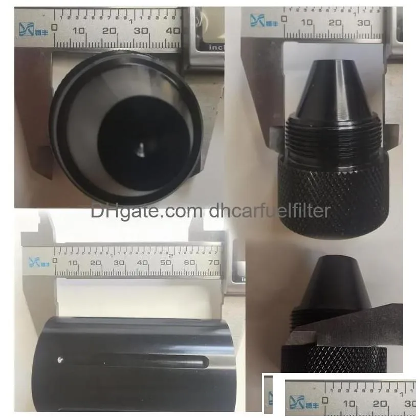 fuel filter stainless steel 1.375x24 13/16-16 1/2-20 m15x1 m16x1.25 m18x1 m24x1.5 1/2-28 5/8-24 3/4-16 to m40x1.25 end cap adapter r