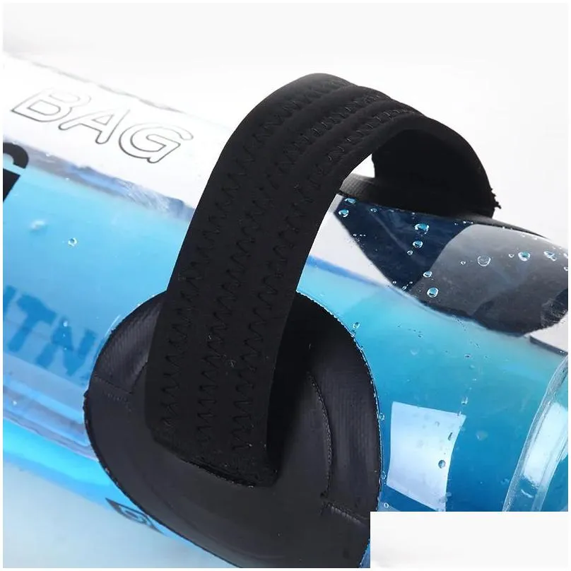 5-35KG Water Power Bag Home Fitness Aqua Bag Weightlifting Body Building Gym Sports Crossfit Weight-bearing Energy Bag Empty