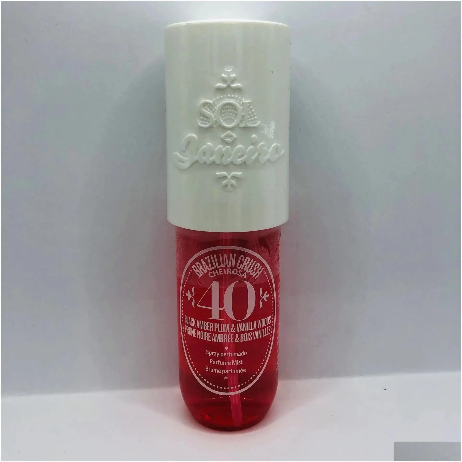 Brazilian Crush Body Fragrance Mist 90ml Perfume Spray Long Lasting Smell Man Women Body Parfum Deodorant Skin Care Makeup Incense