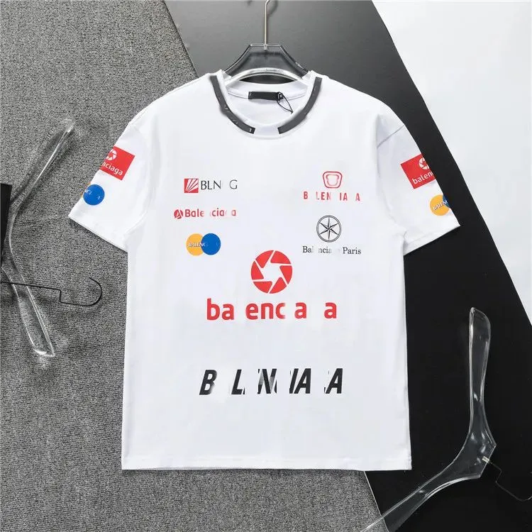 2024 Spring Summer Men Women Designers T Shirts Loose Tees Apparel Fashion Tops Mans Casual Chest Letter Shirt Luxury Street Shorts Sleeve Clothes Mens