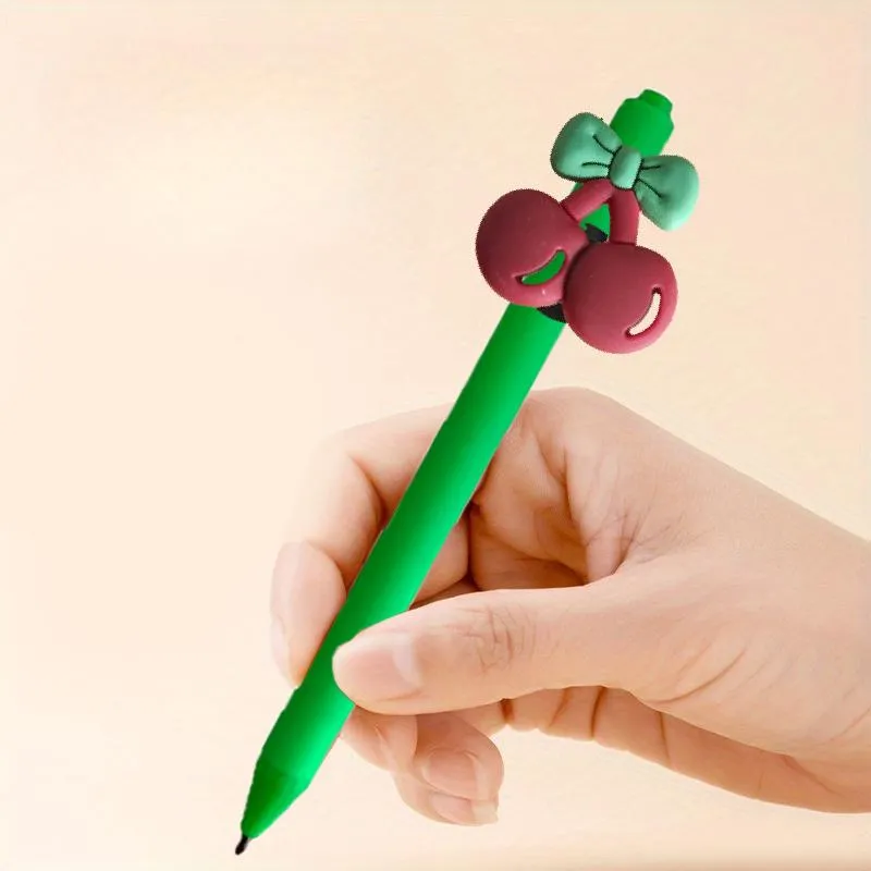 Ding Painting Supplies Fruits And Vegetables Cartoon Ballpoint Pens Cute Nurse Appreciation Gifts School Students Graduation Mti Color Otakf