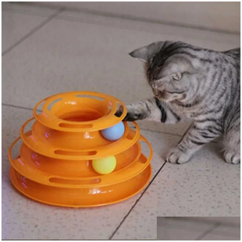 new cat toy balls for cats solid plastic rounded interactive toy all seasons cats training pet toys cat games pet products hz0004
