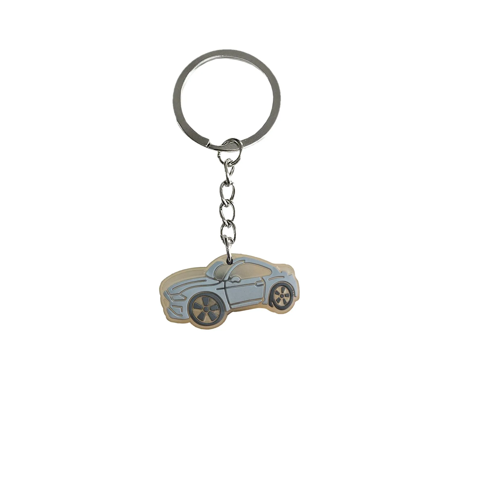 fluorescent cars 19 keychain keyring for backpack car charms pendants accessories kids birthday party favors keyrings bags suitable schoolbag couple key chains women cute silicone chain adult gift ring girls