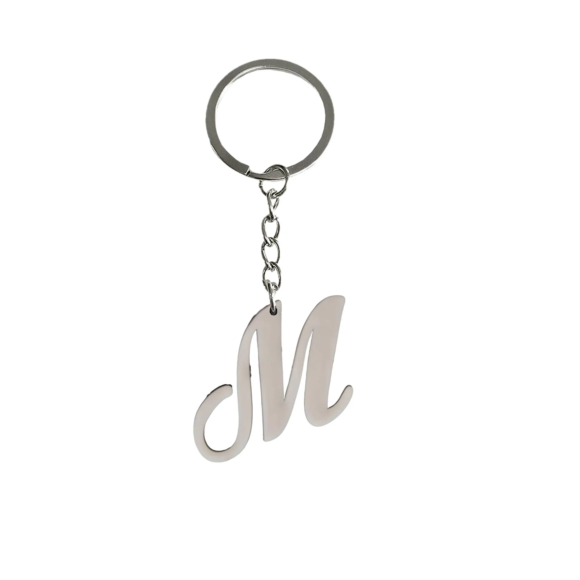 white large letters keychain keychains party favors key chain ring christmas gift for fans kids keyring suitable schoolbag pendant accessories bags kid boy girl