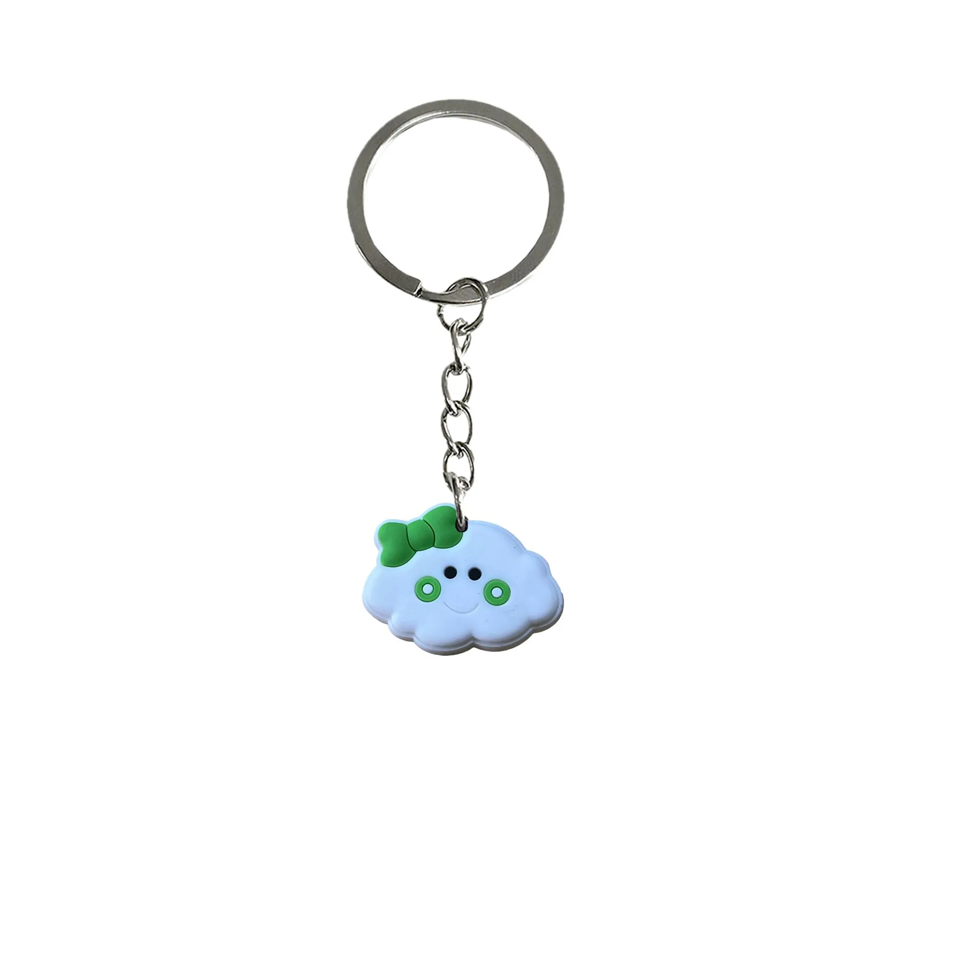 cloud keychain for classroom prizes pendants accessories kids birthday party favors keychains women keyring suitable schoolbag mini cute key chain ring christmas gift fans girls