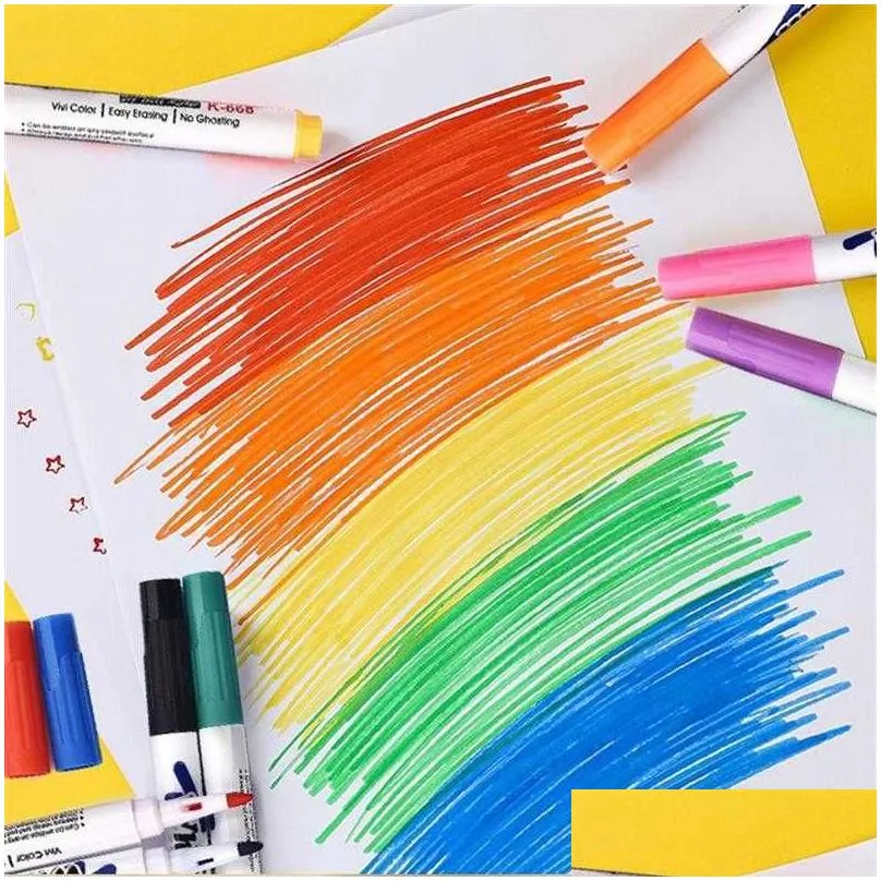 wholesale new magical water painting pen whiteboard markers floating ink pen doodle water pens montessori early education toy art