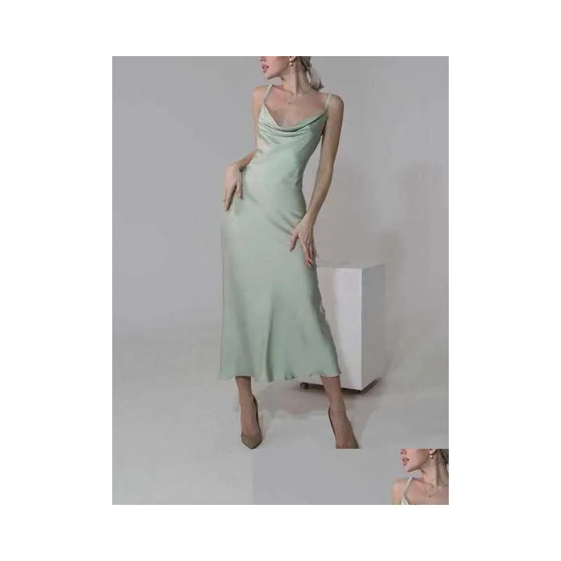 high quality 2022 new design fashion ladies solid deep v-neck business casual dress women dress