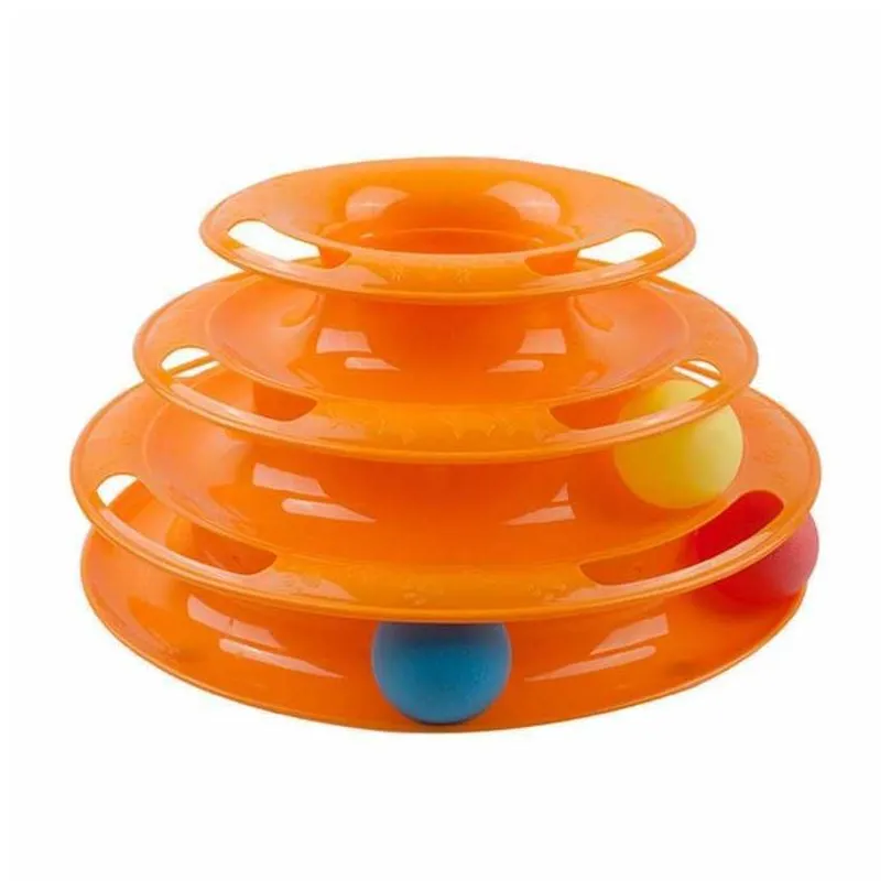 new cat toy balls for cats solid plastic rounded interactive toy all seasons cats training pet toys cat games pet products hz0004