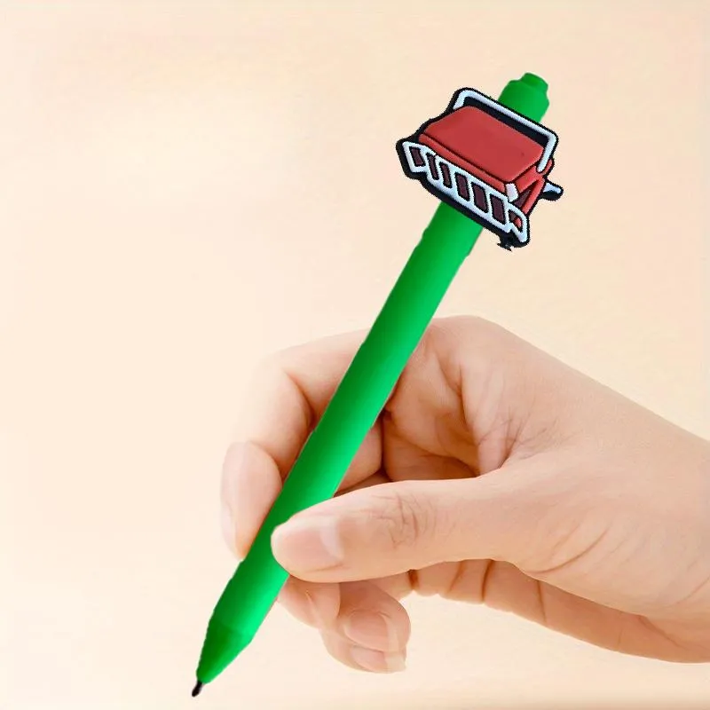 daily necessities cartoon ballpoint pens for student cute nursing essentials multi color jumbo autograph pencil signature office accessories teacher