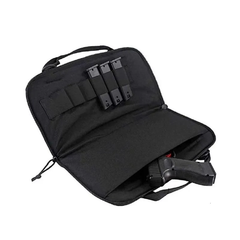 Outdoor Bags Tactical Molle Pistol Gun Bag Hunting Accessories Case for Glock 17 Storage Magazine Universal Outdoor Concealed Handgun Pouch