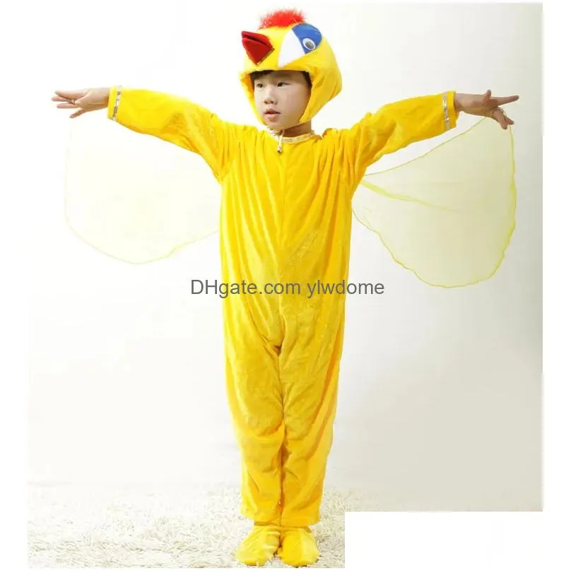 Dancewear Childrens Drama Cute Little Animals Yellow Birds Show Costumes Drop Delivery Baby, Kids Maternity Baby Clothing Cosplay Dhrjx