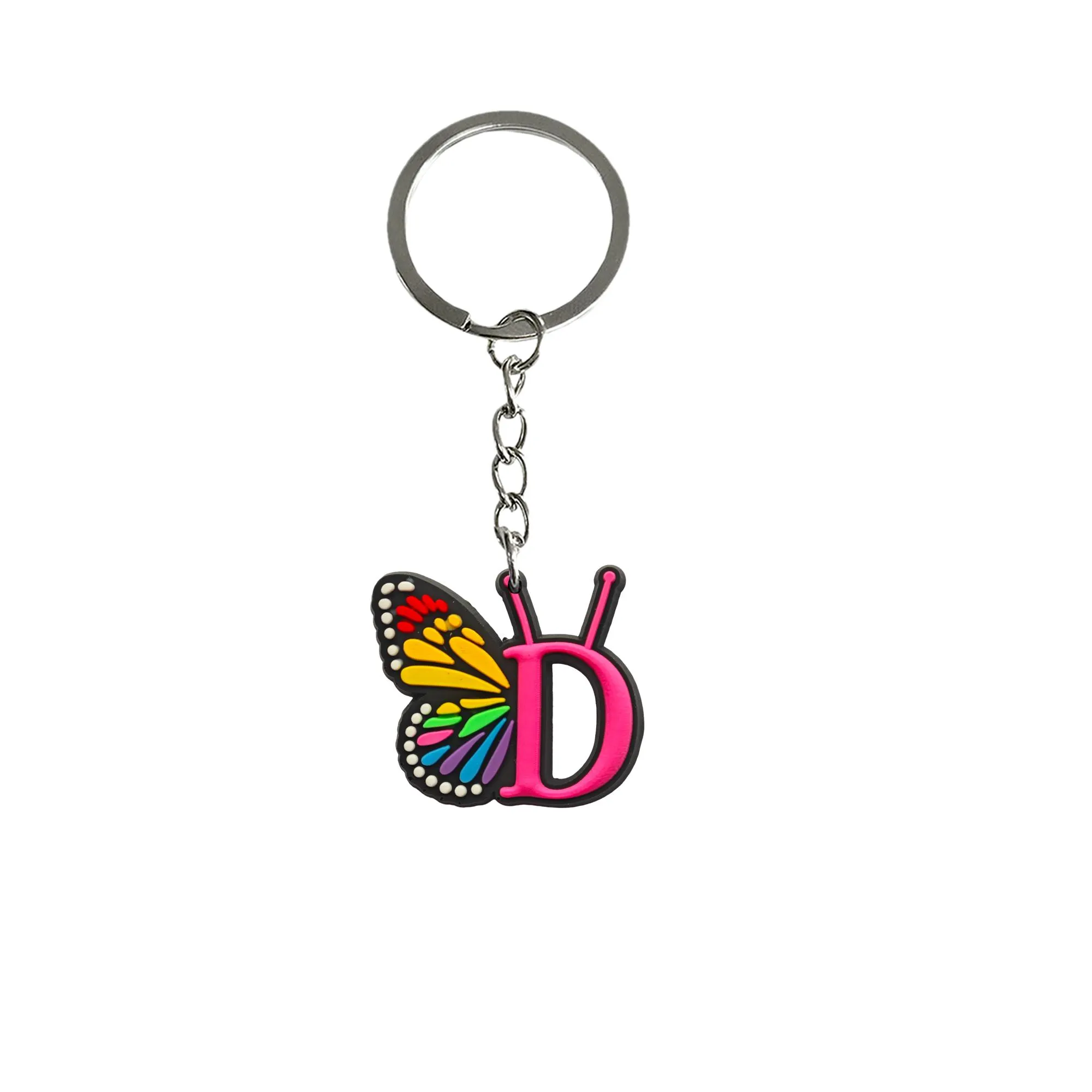 Other Letter Butterfly Keychain Mini Cute Keyring For Classroom Prizes Boys Keychains Key Chain Kid Boy Girl Party Favors Gift Suitabl Otxd3