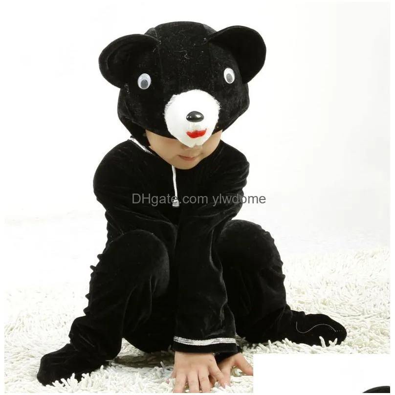 Dancewear Childrens Drama Cute Little Animal Black Bear Ant Bacteria Show Costume Drop Delivery Baby, Kids Maternity Baby Clothing Cos Dhcty
