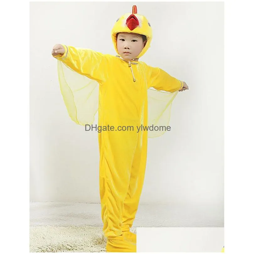 Dancewear Childrens Drama Cute Little Animals Yellow Birds Show Costumes Drop Delivery Baby, Kids Maternity Baby Clothing Cosplay Dhrjx