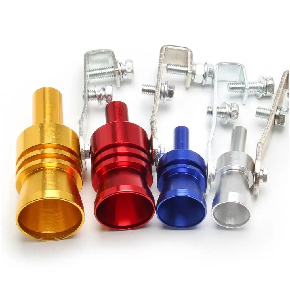 M Size Blow Off Valve Noise Turbo Sound Whistle Simulator Muffler Tip Car Accessories Exhaust Pipe Sound Whistle