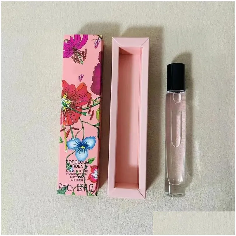  Mini Fragrance 7.4ml 8 Style Bloom Memoire Bamboo Flora Guilty Top Quality Lady Ball Perfumes Long Lasting High Quality Stock Christmas