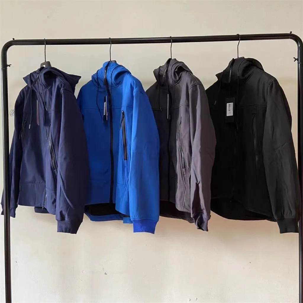 Men`s Jackets New Cp Jacket Autumn and Winter Designer Men`s Loose Windproof Cardigan Zipper Fleece luxurious