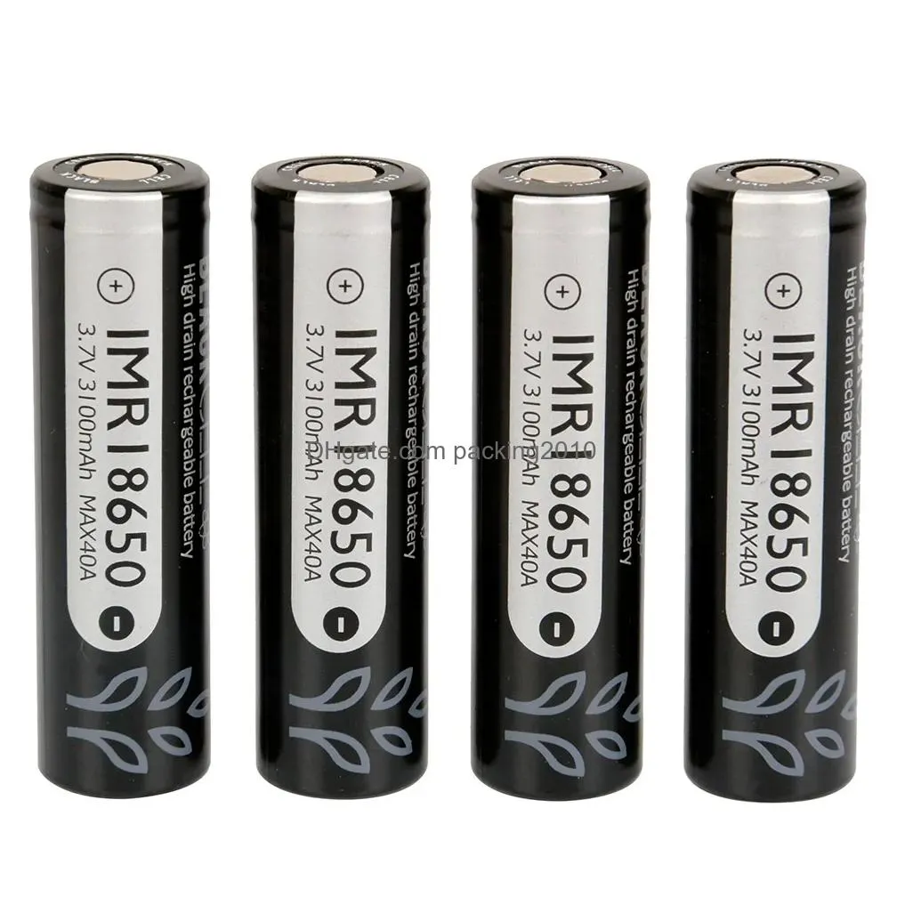 Batteries Authentic Battery Imr 3000Mah 3100Mah 3500Mah 3.7V Lithium Original Drop Delivery Electronics  Dh9Fg