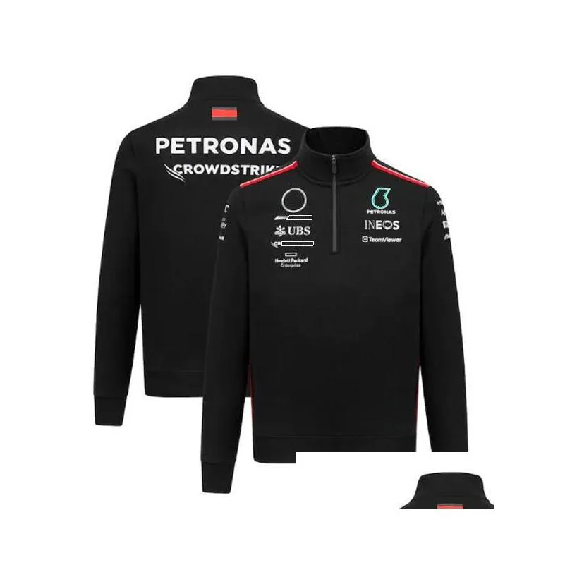 F1 Formula 1 racing jacket new polo shirt short-sleeved T-shirt customized with the same style