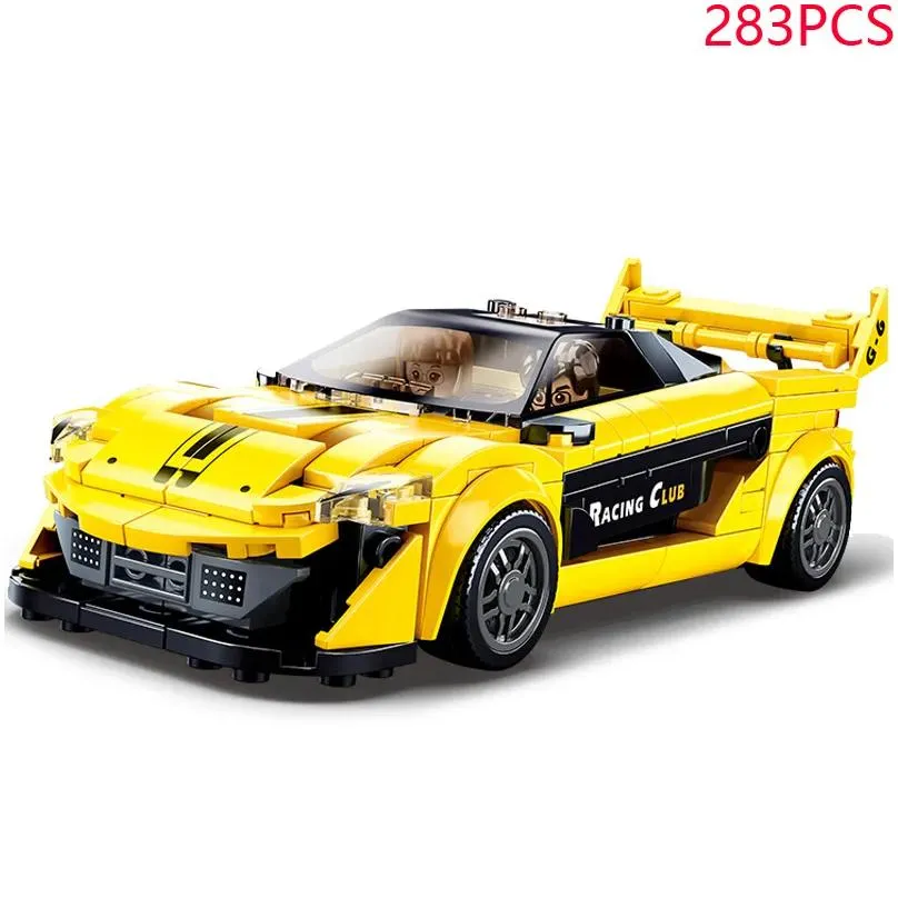 Speed Ford F 150 MOC SUV Off Road Pull Back Car Figures Vehicle Building Blocks Rally Racers Model Bricks Toys For Kid 220715