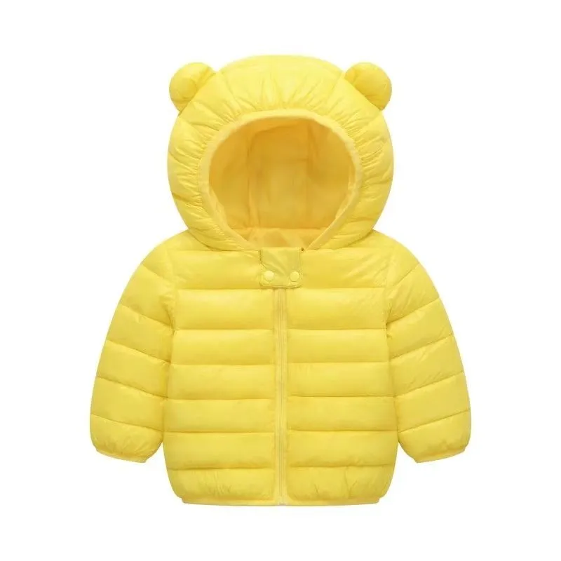 Baby Designer Clothes Winter Infant Down Coat Kids Girls Boys Winter Warm Jacket Sleeveless Hooded Outwear High Quality Kids Clothing