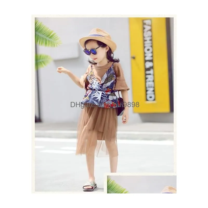 family matching outfits 2019 summer cool fashion beautiful brown dress