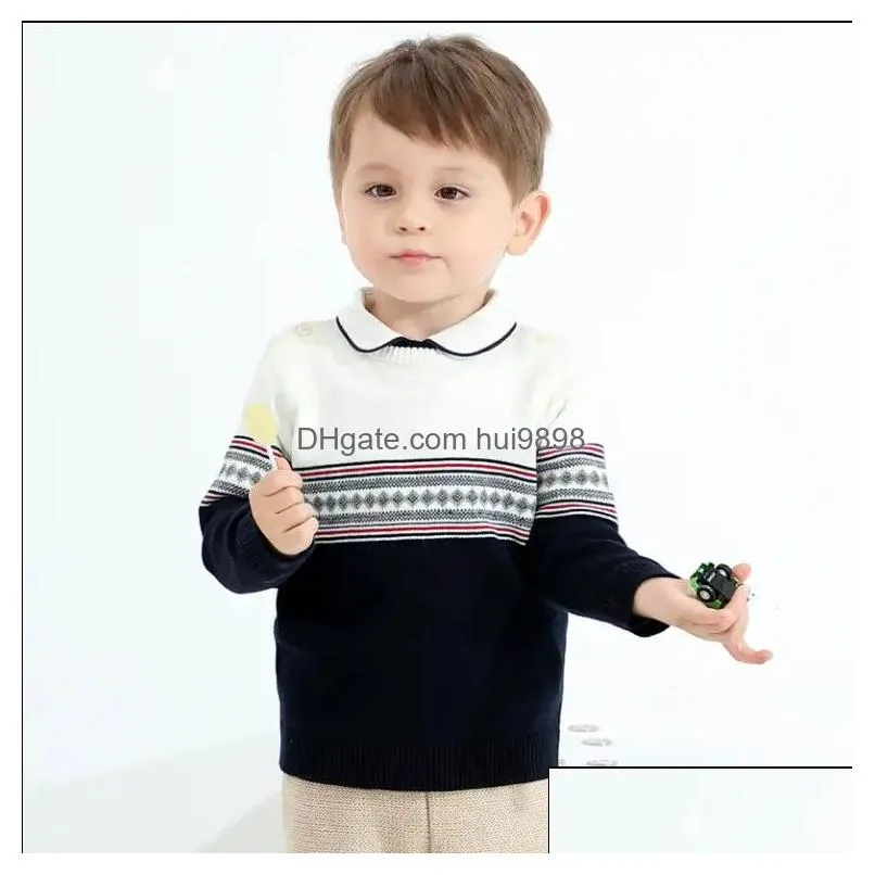 spring baby turtleneck sweater children clothing tops 1 to 7 year boys girls knitted pullover toddler sweater kids sweater