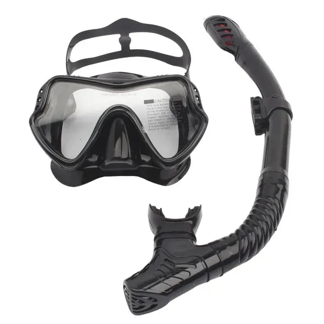 JSJM Professional Snorkel Diving Mask Snorkels Goggles Glasses Diving Goggles Swimming Tube Set Snorkel Mask Adult Unisex 240506