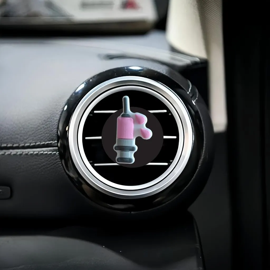 barber shop theme 33 cartoon car air vent clip outlet perfume auto conditioner clips freshener conditioning