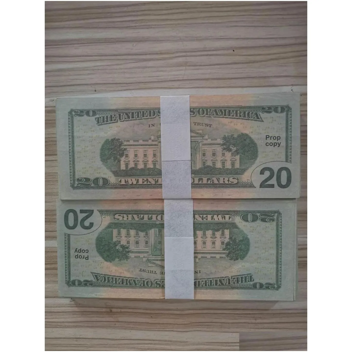 Fake Wholesale Quality Money Counting Best Home 20 Dollor Kids Video For Movie Film Prop 023 Decoration Nnxor