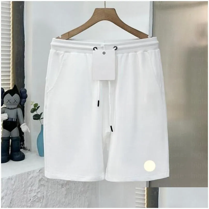 Designer French Brand Mens Shorts 100% Cotton Luxury Mens Short Sports Summer Womens Trend Pure Breathable Short Swimwear Clothing