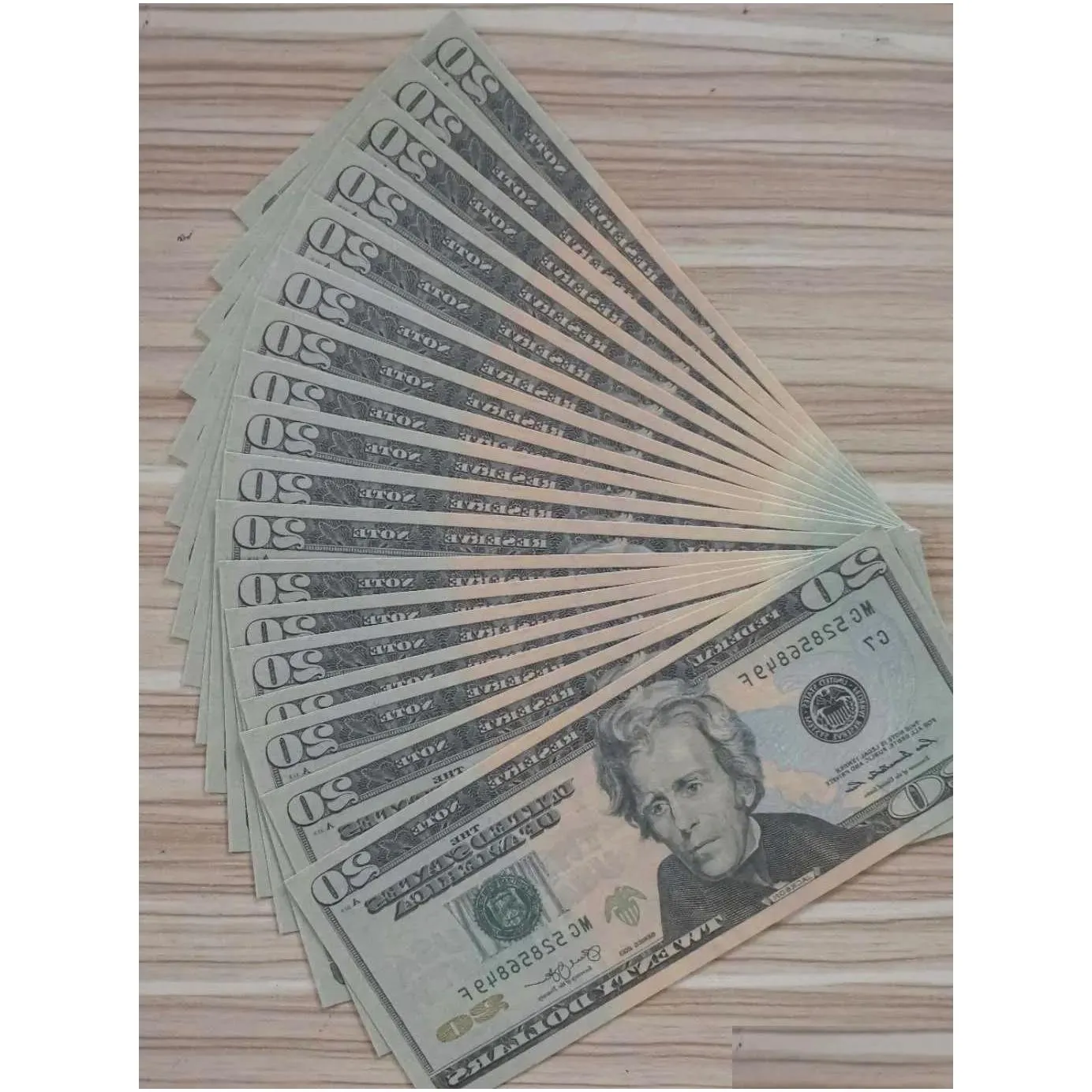 Fake Wholesale Quality Money Counting Best Home 20 Dollor Kids Video For Movie Film Prop 023 Decoration Nnxor