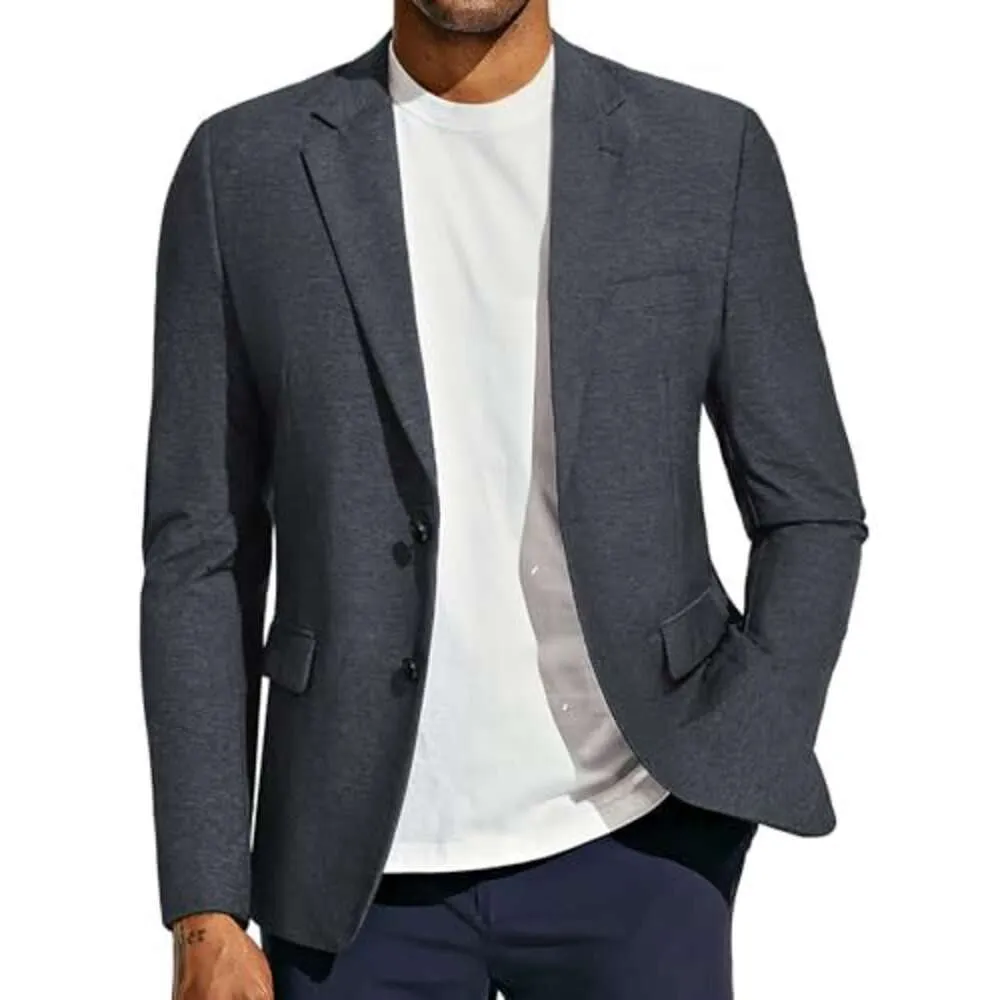 PJ PAUL JONES Men`s Casual Blazer Suit Jackets Slim Fit Lightweight Stretch Sport Coats