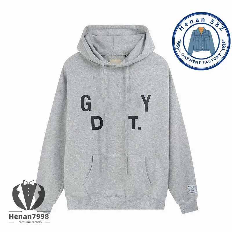 hoodie mens sweater zip up hoodie mens hoodies womens hoodie GlD Letter Print cotton material wholesale 2 pieces discount