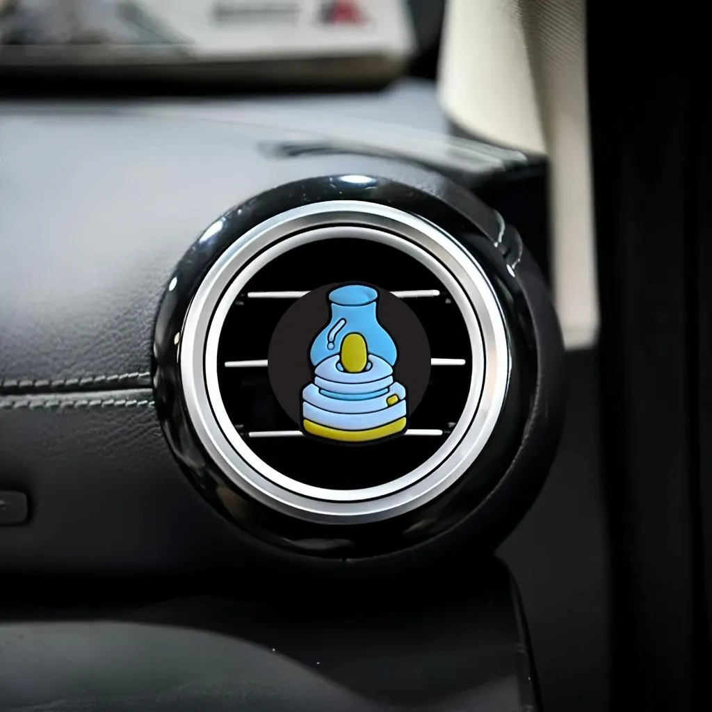 daily necessities cartoon car air vent clip outlet perfume auto conditioner clips freshener replacement