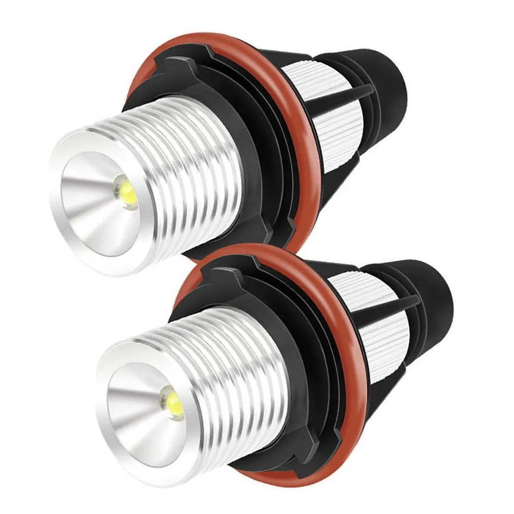New 2pcs Angel Eyes Marker Light Bulbs Bright Headlights Replacement Car Accessory for Bmw E39 E60 E63 E64 E53 5 6 7 X3 X5