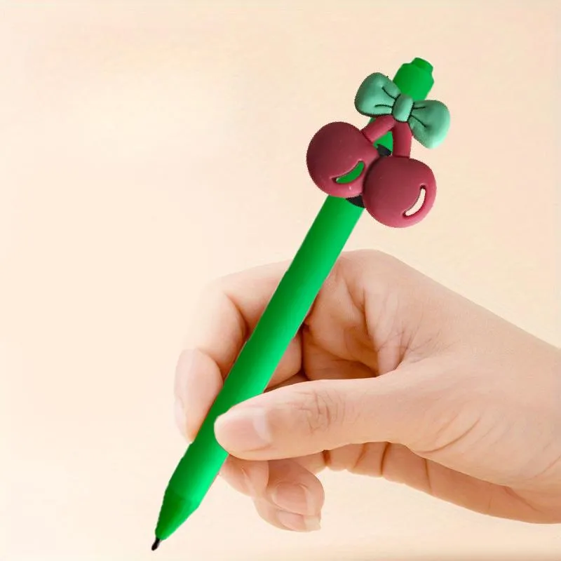 fruits and vegetables cartoon ballpoint pens cute nurse appreciation gifts school students graduation multi color jumbo autograph pencil signature office accessories for teacher student