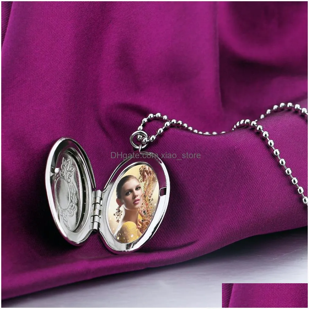 bohemian womens original 925 silver necklace creative p o box pendant necklace custom p o commemorative jewelry gift colar q0531