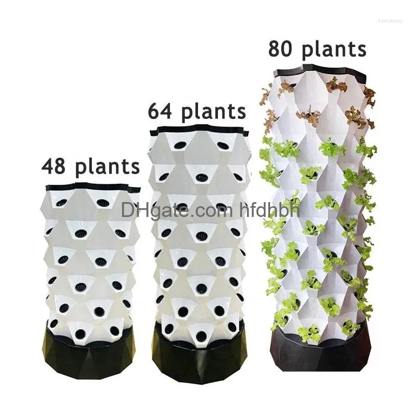 Grow Lights Vertical Farm Pineapple Tower/Hydroponic Tower Growing Systems Drop Delivery Lighting Indoor Dh65T