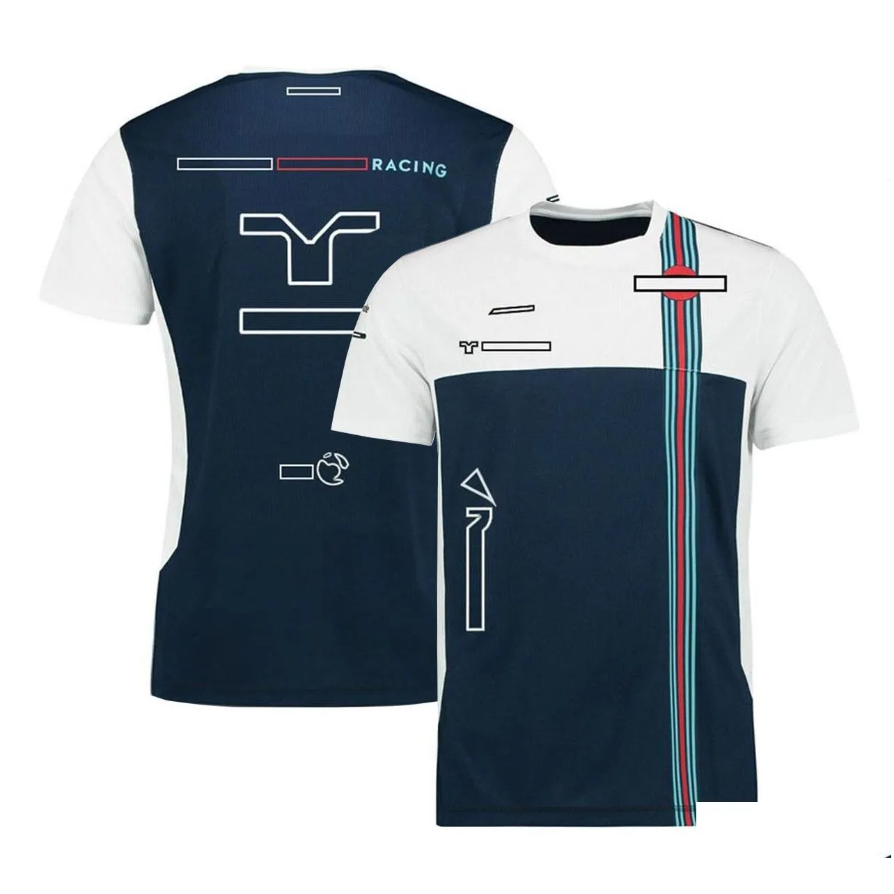 F1 Racing Driver T-shirt Formula 1 T-shirts Team Uniform Car Fans Summer O Neck Cultural Shirt Star Short-sleeved Shirts Men`s Jersey